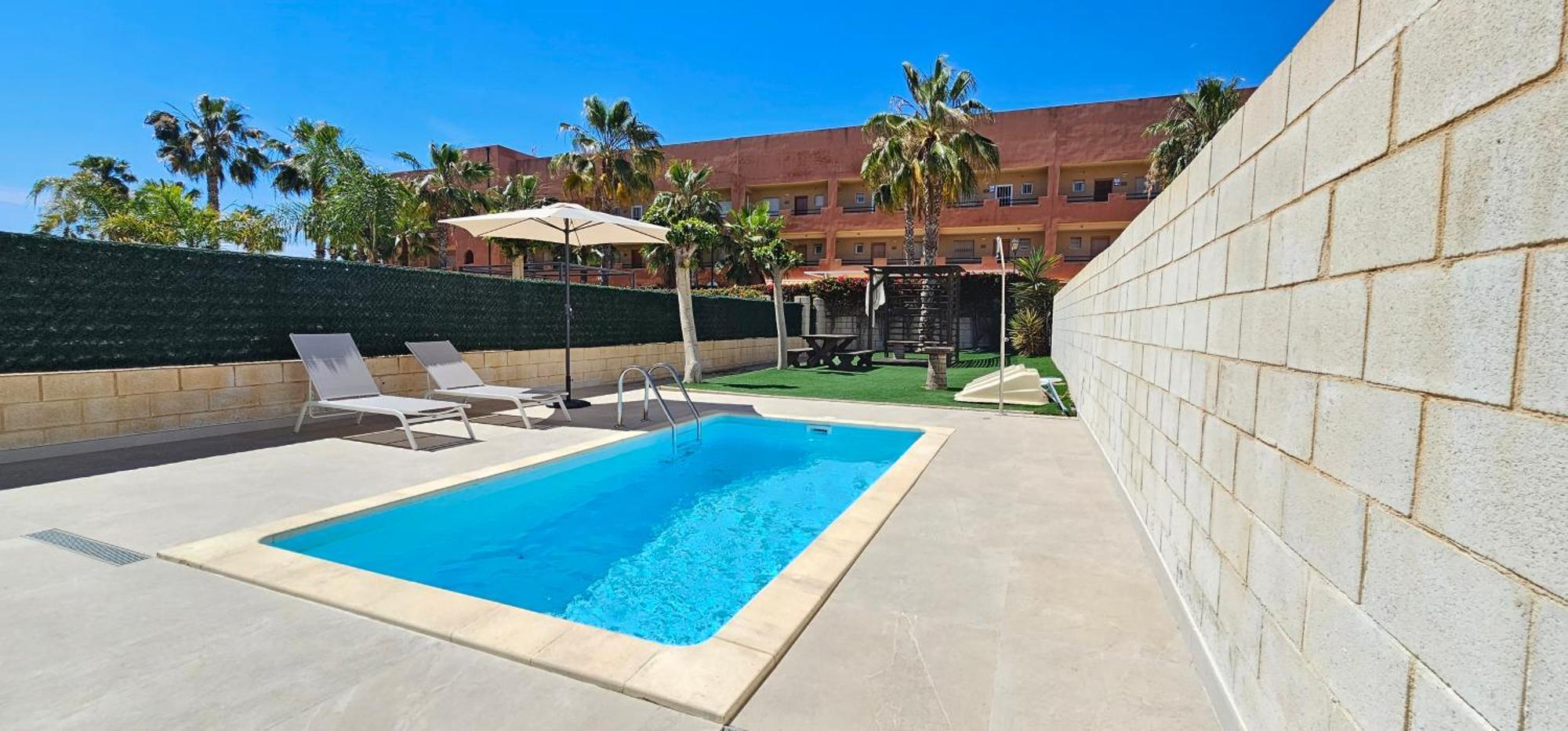 Homes Of Spain, Apartamentos Paraiso Vera Playa, Fatu Hiva, Bajo A Con Piscina Privada En Jardin Privado, Primera Linea De Playa, Wifi מראה חיצוני תמונה