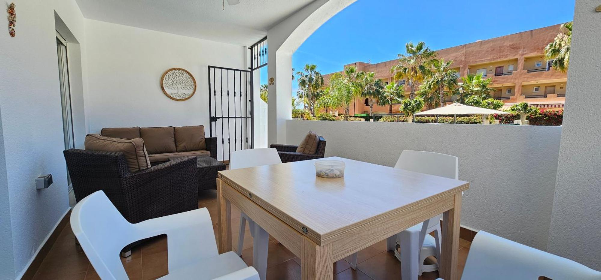 Homes Of Spain, Apartamentos Paraiso Vera Playa, Fatu Hiva, Bajo A Con Piscina Privada En Jardin Privado, Primera Linea De Playa, Wifi מראה חיצוני תמונה