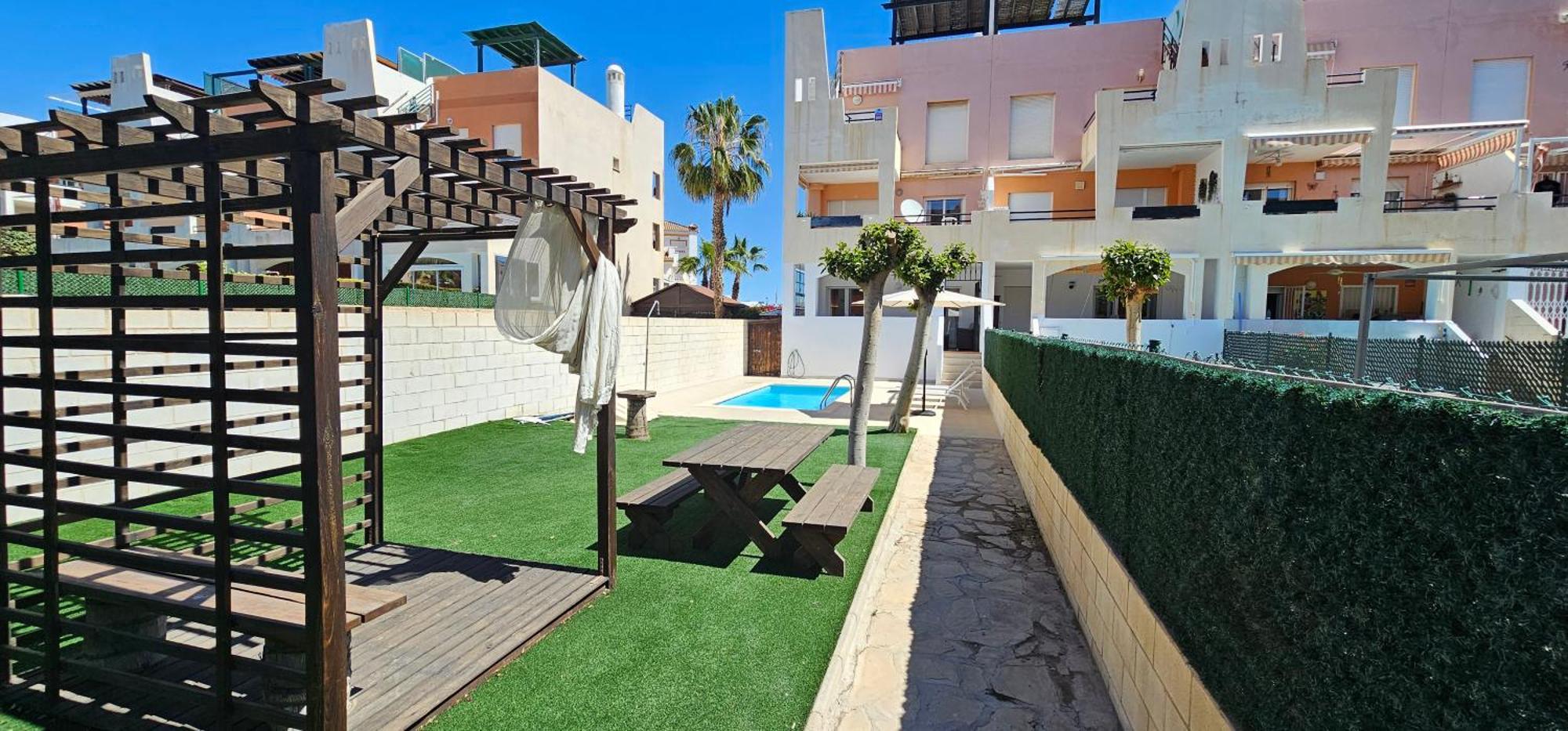 Homes Of Spain, Apartamentos Paraiso Vera Playa, Fatu Hiva, Bajo A Con Piscina Privada En Jardin Privado, Primera Linea De Playa, Wifi מראה חיצוני תמונה