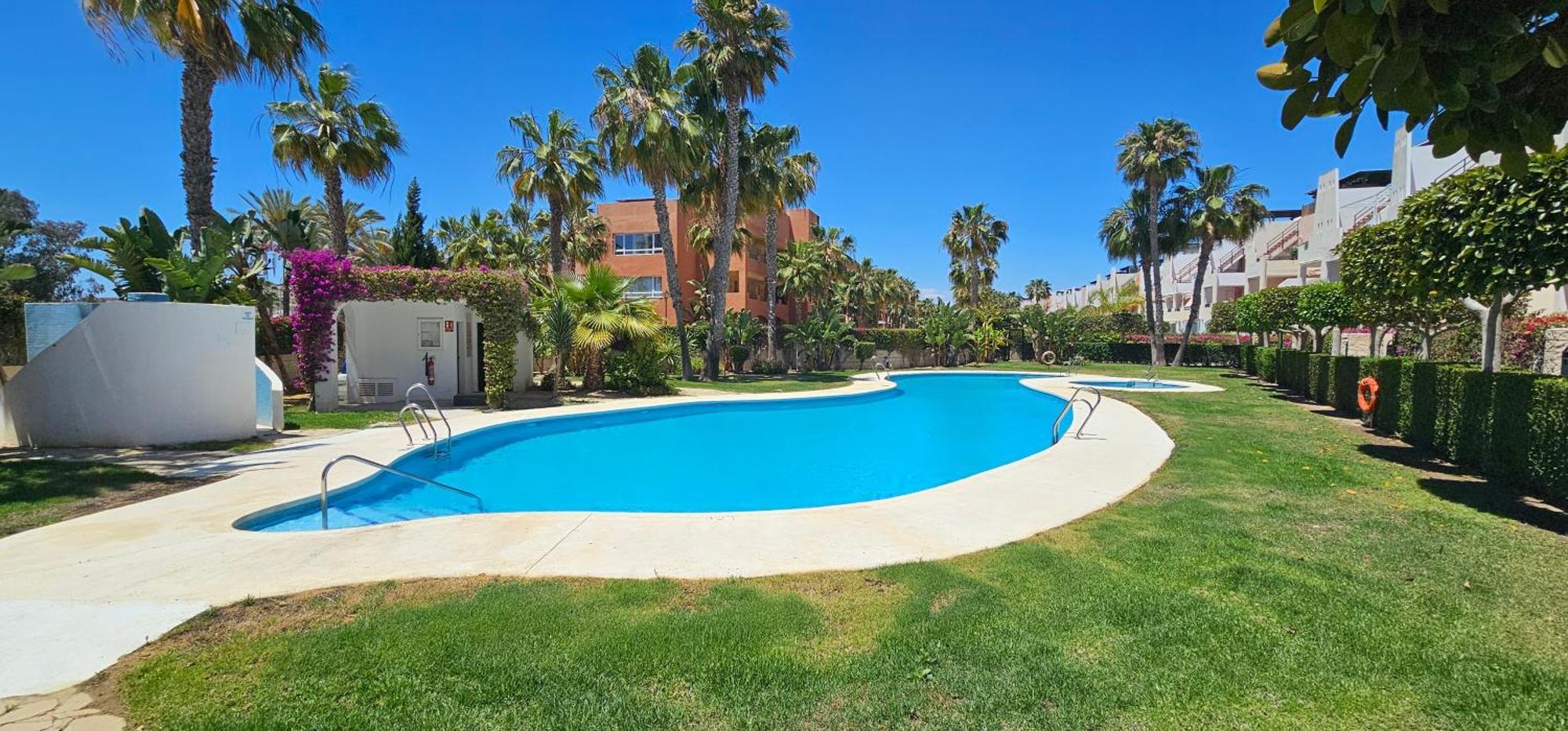Homes Of Spain, Apartamentos Paraiso Vera Playa, Fatu Hiva, Bajo A Con Piscina Privada En Jardin Privado, Primera Linea De Playa, Wifi מראה חיצוני תמונה