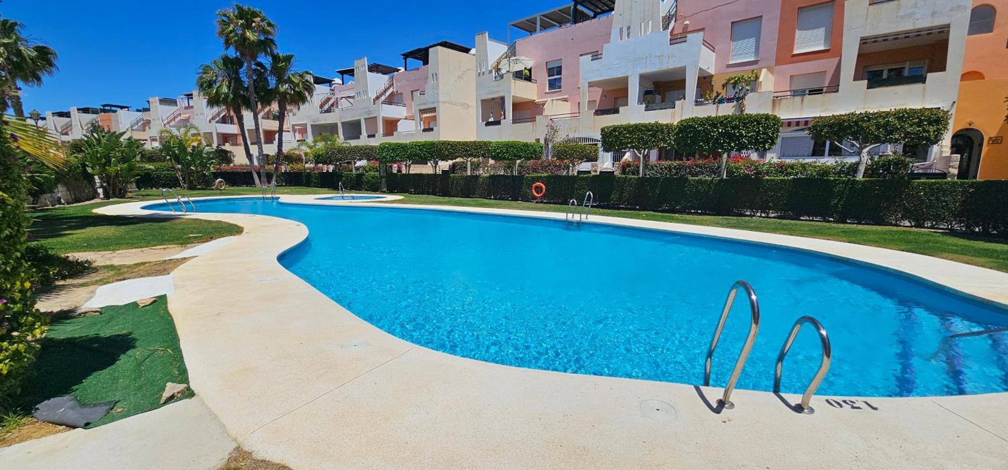 Homes Of Spain, Apartamentos Paraiso Vera Playa, Fatu Hiva, Bajo A Con Piscina Privada En Jardin Privado, Primera Linea De Playa, Wifi מראה חיצוני תמונה